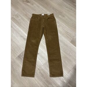 Flint & Tinder 365 Corduroy Straigh Fit Pants Stretch 28x30(28x29) Mens Brown